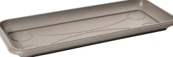 Intratuin Mega Collections Untersetzer für Balkonkasten Linea taupe 95 x 40 x 6 cm| Untersetzer