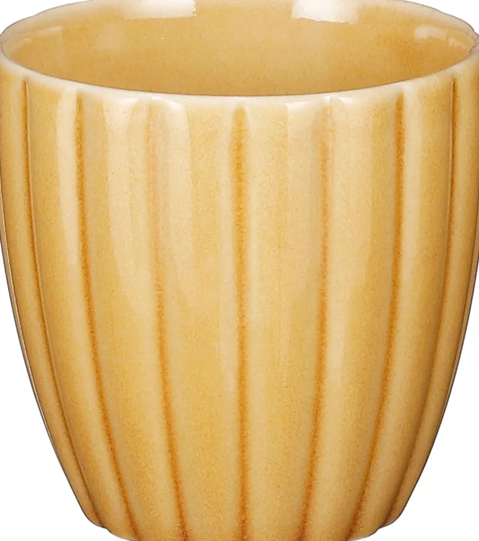 Intratuin Mica Decorations Becher gelb Pesca D 8,5 H 8 cm| Geschirr & Gläser