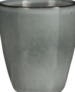 Intratuin Mica Decorations Becher Tabo grau D 7,5 cm H 8,5 cm| Geschirr & Gläser