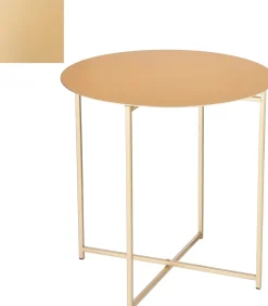 Intratuin Mica Decorations Beistelltisch Mikki gold D 45 H 45 cm| Beistelltische|Beistelltische