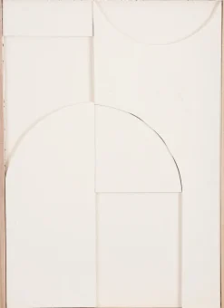 Intratuin Mica Decorations Bild Angela weiß 70 x 50 x 2 cm| Wandbilder & Gemälde