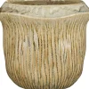 Intratuin Mica Decorations Blumentopf Catona beige D 22 H 19 cm| Blumentöpfe|Blumentöpfe & Pflanzgefäße
