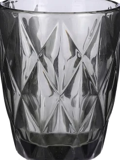 Intratuin Mica Decorations Glas Boulogne grau D 8 cm H 10 cm| Geschirr & Gläser