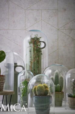 Intratuin Mica Decorations Glasglocke Hella transparent D 19 cm H 29 cm| Glasglocken