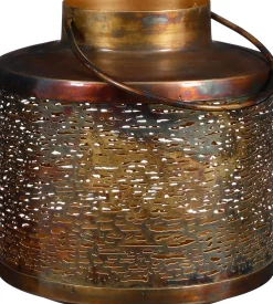 Intratuin Mica Decorations Laterne Harmony gold D 21 H 21,5 cm| Laternen & Windlichter