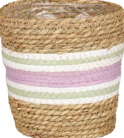 Intratuin Mica Decorations Pflanzkorb Rachel lila D 16 H 16 cm| Pflanzkörbe|Pflanzkörbe