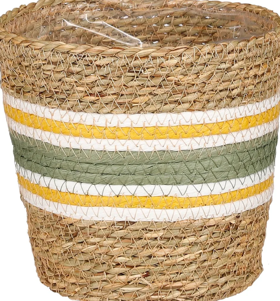 Intratuin Mica Decorations Pflanzkorb Rachel grün D 16 H 16 cm| Pflanzkörbe|Pflanzkörbe