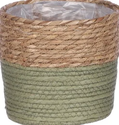 Intratuin Mica Decorations Pflanzkorb Rachel grün D 16 cm H 16 cm| Pflanzkörbe|Pflanzkörbe