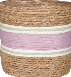Intratuin Mica Decorations Pflanzkorb Rachel lila D 25 H 25 cm| Pflanzkörbe|Pflanzkörbe