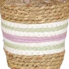 Intratuin Mica Decorations Pflanzkorb Rachel lila D 12 H 12 cm| Pflanzkörbe|Pflanzkörbe