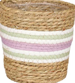 Intratuin Mica Decorations Pflanzkorb Rachel lila D 14 H 14 cm| Pflanzkörbe|Pflanzkörbe