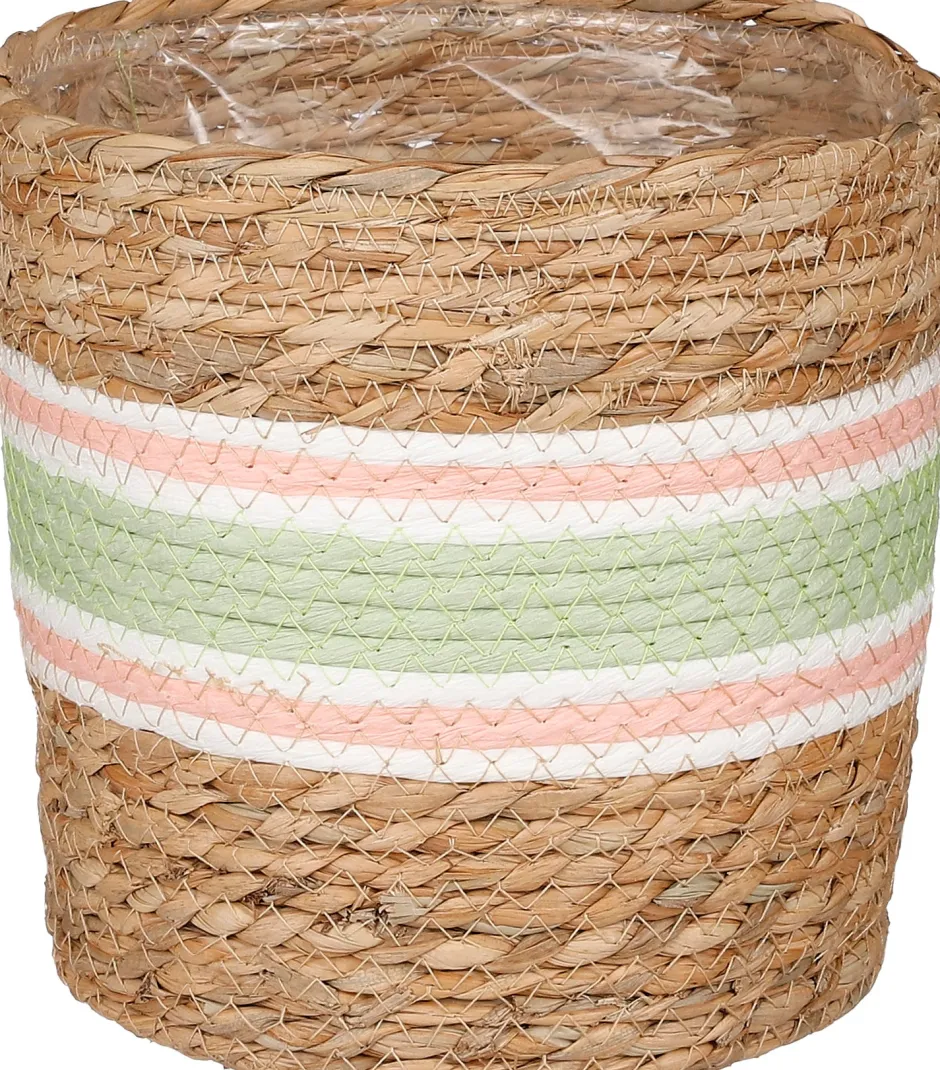 Intratuin Mica Decorations Pflanzkorb Rachel hellgrün D 19 H 19 cm| Pflanzkörbe|Pflanzkörbe