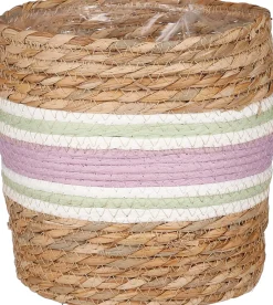 Intratuin Mica Decorations Pflanzkorb Rachel lila D 19 H 19 cm| Pflanzkörbe|Pflanzkörbe