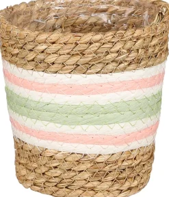 Intratuin Mica Decorations Pflanzkorb Rachel hellgrün D 12 H 12 cm| Pflanzkörbe|Pflanzkörbe