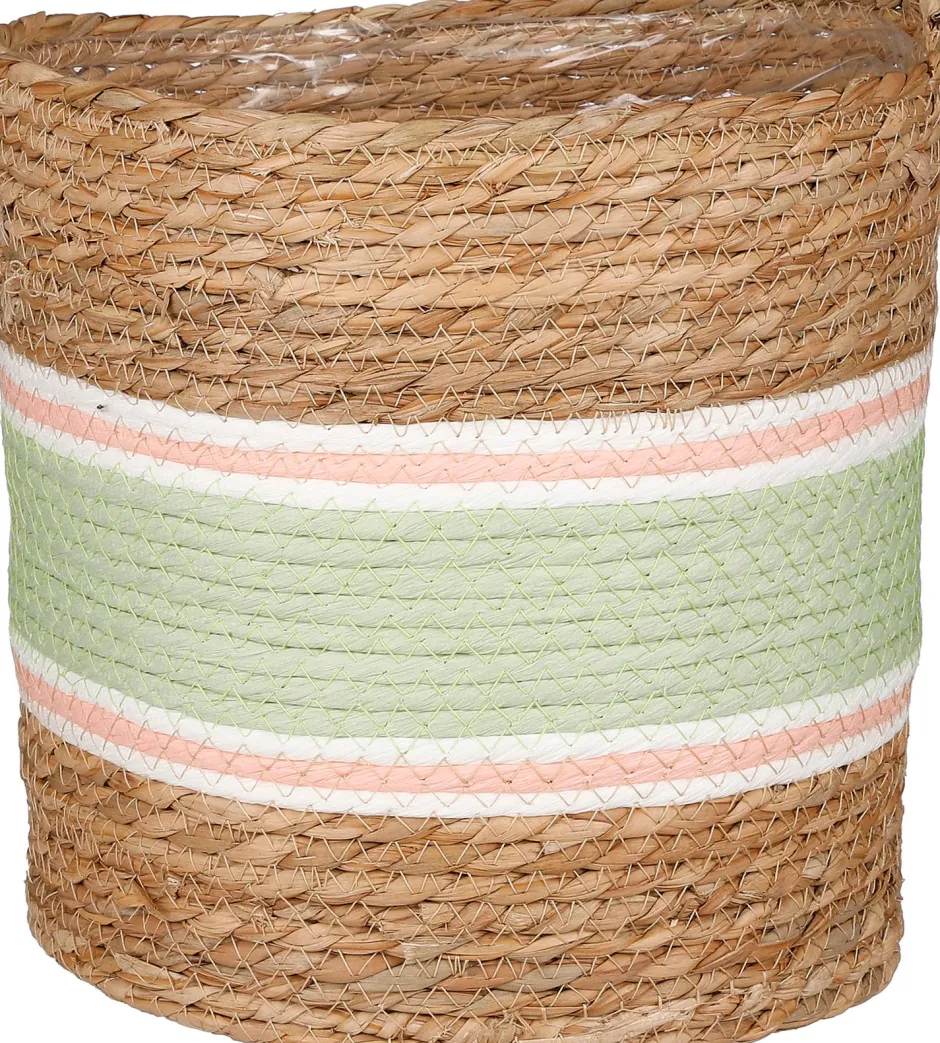 Intratuin Mica Decorations Pflanzkorb Rachel hellgrün D 25 H 25 cm| Pflanzkörbe|Pflanzkörbe