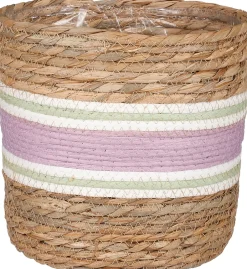 Intratuin Mica Decorations Pflanzkorb Rachel lila D 21 H 21 cm| Pflanzkörbe|Pflanzkörbe