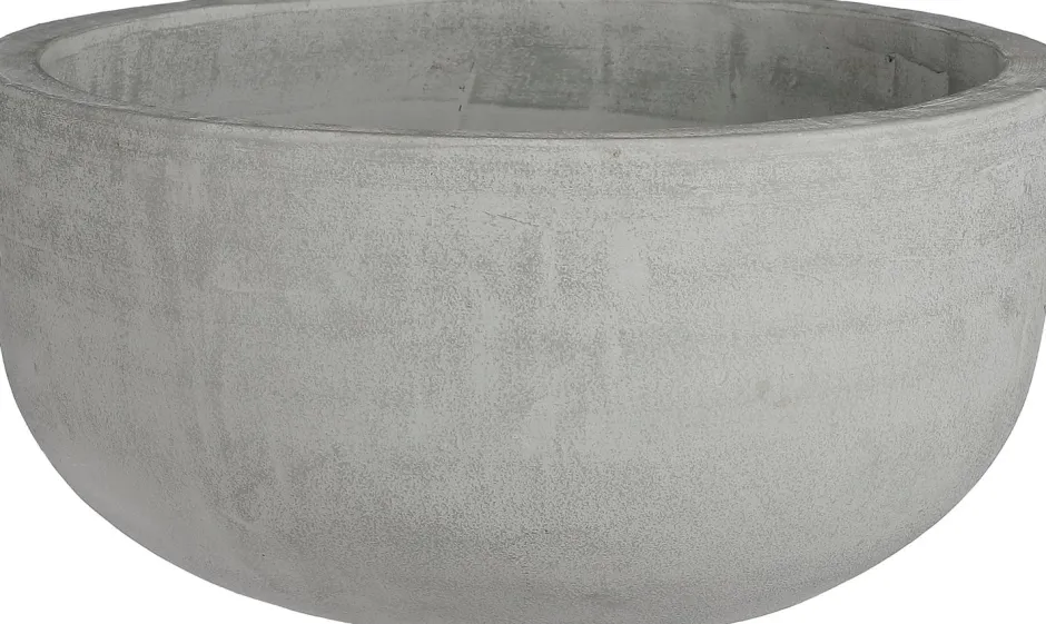 Intratuin Mica Decorations Pflanzschale Cairo grau D 36 H 17 cm| Blumentöpfe & Pflanzgefäße