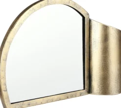 Intratuin Mica Decorations spiegel Divan gold 27,5 x 7,5 x 18 cm| Spiegel