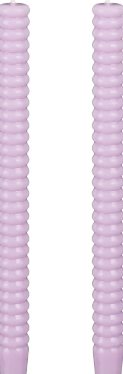 Intratuin Mica Decorations Stabkerzen Twist violett 8,5 Std. 2 St.| Stabkerzen