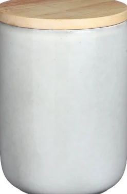 Intratuin Mica Decorations Vorratsdose Tabo grau D 12 cm H 15,5 cm| Aufbewahrung & Mitnehmen