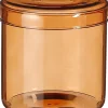 Intratuin Mica Decorations Vorratsglas Cannes braun D 12 H 12 cm| Aufbewahrung & Mitnehmen