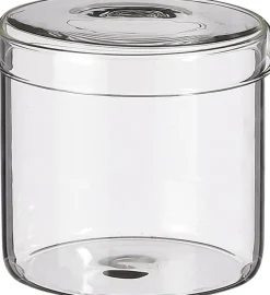 Intratuin Mica Decorations Vorratsglas Cannes transparent D 12 H 12 cm| Aufbewahrung & Mitnehmen