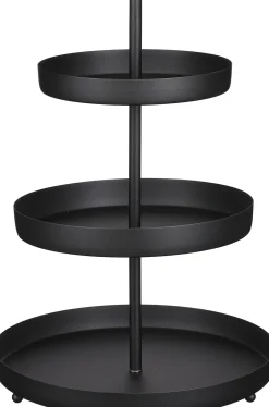 Intratuin Mica Decorations Etagere schwarz D 30 H 43,5 cm| Servieren