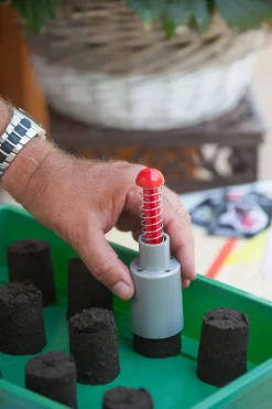 Intratuin Nature Anzuchttöpfchen Presse D 4,5 x 15 cm| Anzucht-Zubehör