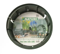 Intratuin Nature Blumenzwiebel Pflanzschale grün D 26 H 7,5 cm 3 St.| Blumenzwiebelpflanzer|Schaufeln