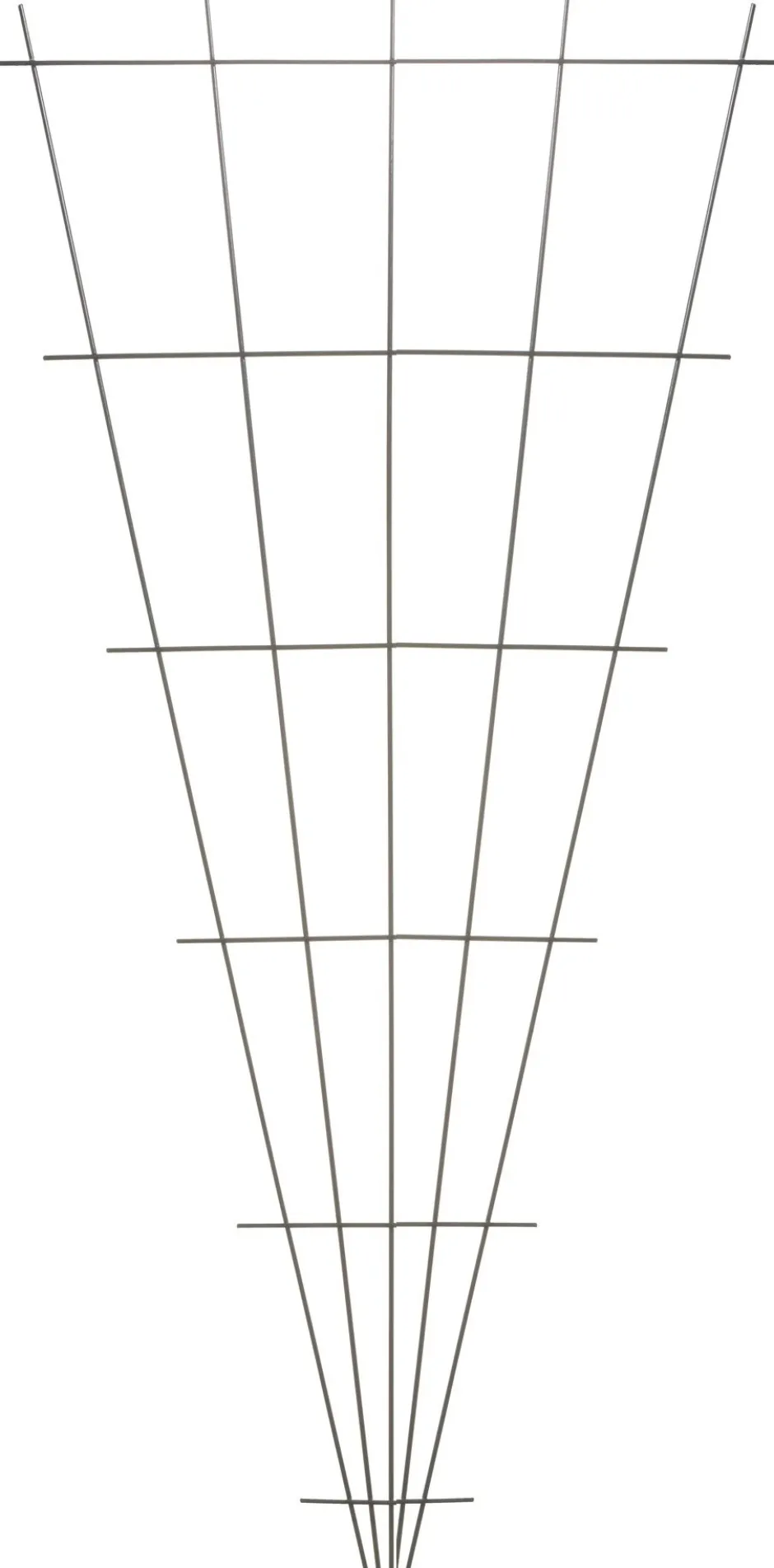 Intratuin Nature Rankgitter V-Form Metall 150 x 5-75 cm grün| Rankhilfen|Rankgitter & Spaliere