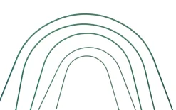 Intratuin Nature Tunnelbogen für Folientunnel H 56 D 85 cm| Folientunnel