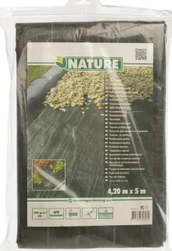Intratuin Nature Unkrautvlies 4,2 x 5 m 100 g/m² schwarz| Vlies & Folien