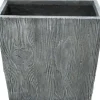 Intratuin Pflanzkübel Wood 80 x 32 x 92 cm grau| Pflanzkübel|Blumentöpfe & Pflanzgefäße