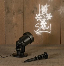 Intratuin Projektor Let it snow weiß / warmweiß| Projektoren