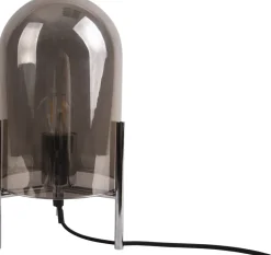 Intratuin PT Living Tischleuchte Bell grau D 16 H 30 cm| Tischleuchten