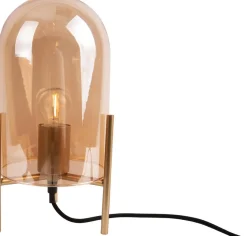 Intratuin PT Living Tischleuchte Bell braun D 16 H 30 cm| Tischleuchten