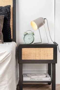 Intratuin PT Living Tischleuchte Enchant grau 18 x 14 x 30 cm| Tischleuchten