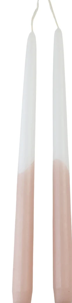 Intratuin Rustik Lys Stabkerzen Dip rosa 8 Std. 2 St.| Stabkerzen