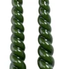 Intratuin Rustik Lys Stabkerzen Swirl mini grün 4 Std. 2 St.| Stabkerzen
