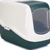 Intratuin Savic Katzentoilette Nestor grün/weiß 56 x 39 x 39 cm| Katzentoiletten & Zubehör