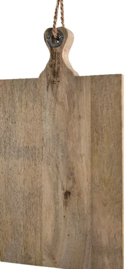 Intratuin Schneidebrett Mangoholz 48 x 27 x 3,5 cm| Servieren
