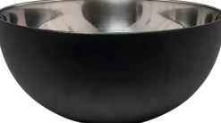 Intratuin Schüssel schwarz / silber D 23 cm H 11 cm| Servieren