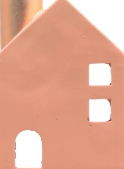 Intratuin SID Collection Teelichthalter Moos rosa 11 x 8 x 16 cm| Teelichthalter