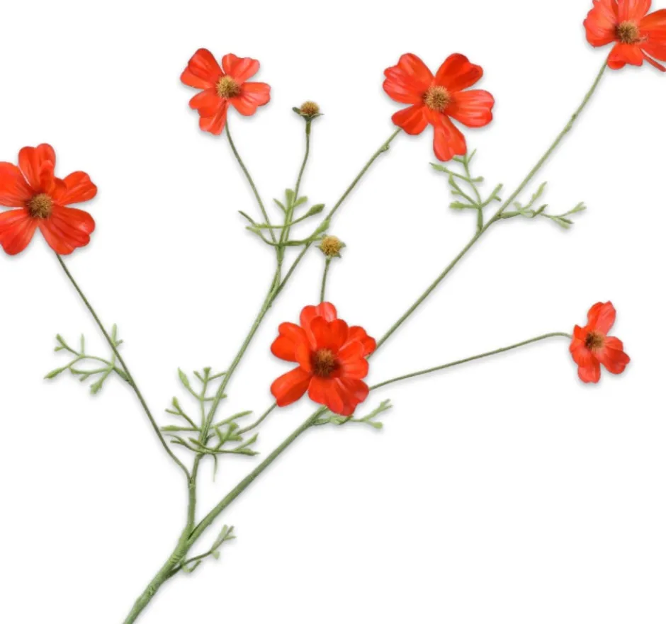 Intratuin Silk-Ka Kunstblume Cosmea orange 77 cm| Kunstblumen