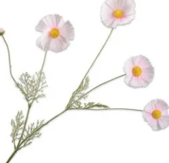 Intratuin Silk-Ka Kunstblume Cosmos licht rosa 92 cm| Kunstblumen