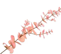 Intratuin Silk-Ka Kunstzweig Eukalyptus 75 cm rosa| Künstliche Deko-Zweige