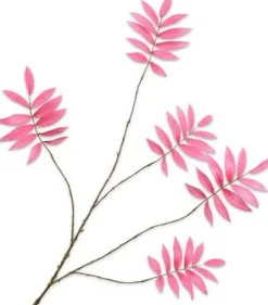 Intratuin Silk-Ka Kunstzweig Rhus rosa 103 cm| Künstliche Deko-Zweige