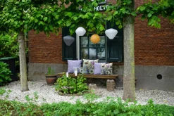 Intratuin Solarleuchte Marrakesh gelb D 25,5 H 25,5 cm| Solar Gartenleuchten|Außenleuchten Hängend