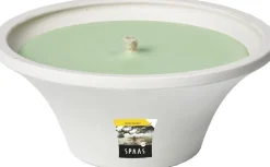 Intratuin Spaas Citronella-Kerze Asian Garden grün 9 Std. D 17,5 H 7,5 cm| Kerzen Im Glas|Citronella-Kerzen