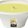 Intratuin Spaas Citronella-Kerze Lemon Breeze gelb 9 Std. D 17,5 H 7,5 cm| Kerzen Im Glas|Citronella-Kerzen